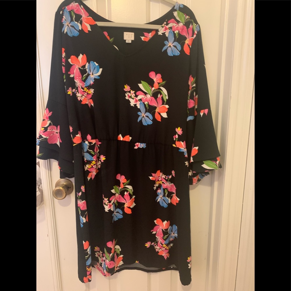 A New Day Floral Print dress